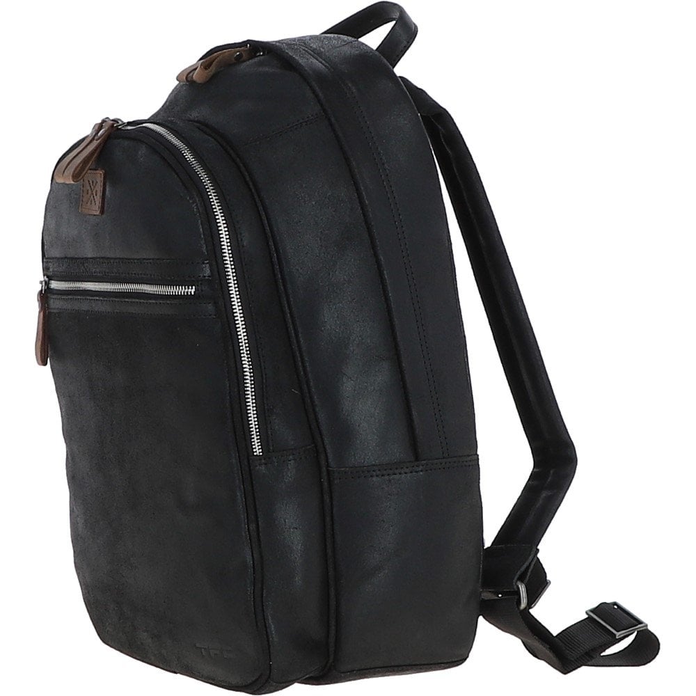 Ashwood Leather 4555 Black/Mud Milled VT Rucksack