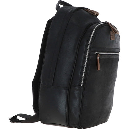 Ashwood Leather 4555 Black/Mud Milled VT Rucksack