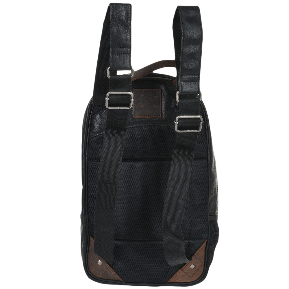 Ashwood Leather 4555 Black/Mud Milled VT Rucksack