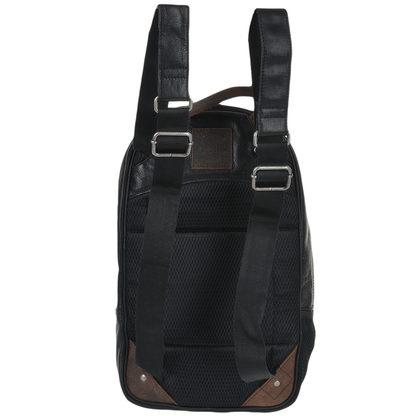 Ashwood Leather 4555 Black/Mud Milled VT Rucksack