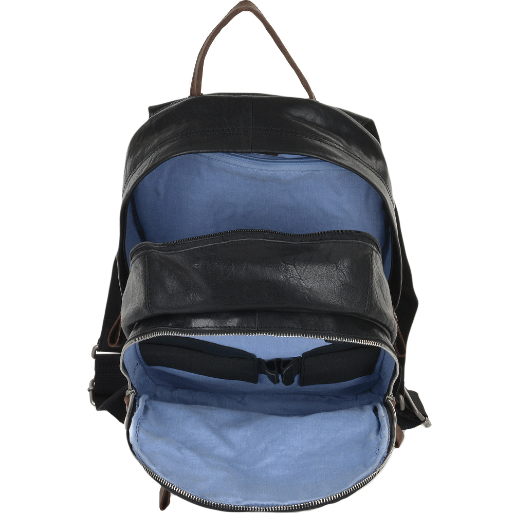 Ashwood Leather 4555 Black/Mud Milled VT Rucksack
