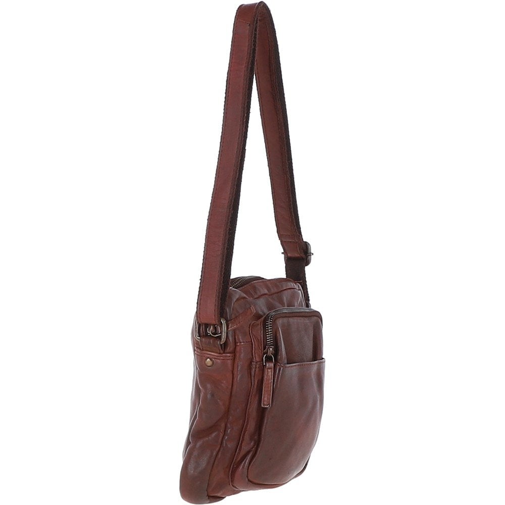 Ashwood Leather Gin Brandy Leather Medium Body Bag