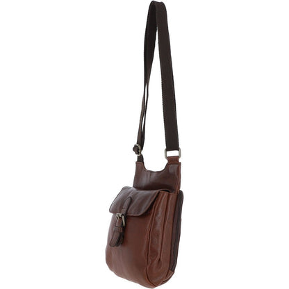 Ashwood Leather 8142 Temponado Brown Body Bag