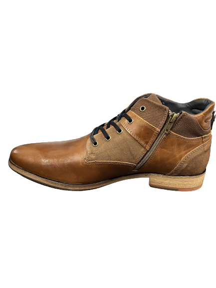 Lloyd and Pryce Hume Burnish Tan Ankle Boots