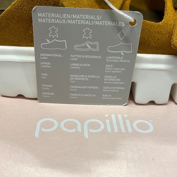 Birkenstock 1024568 Arizona Papillio Chunky Apricot Orange Sandals