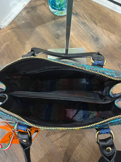 Marino Orlandi MO4811 Blue Multi Handbag