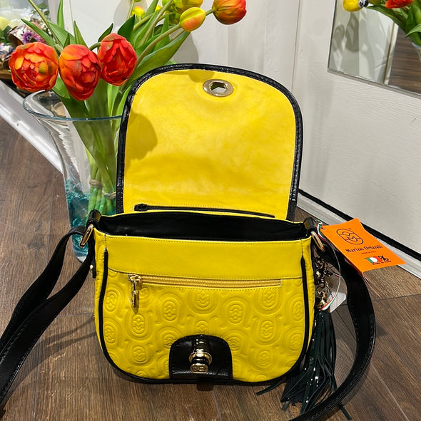 Marino Orlandi MO3389C Yellow Shoulder Bag
