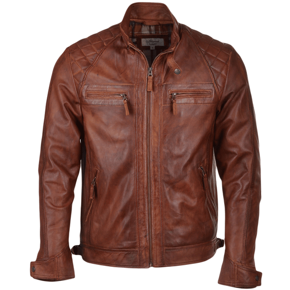 Ashwood Leather 2101 Veggie Tan Leather Jacket