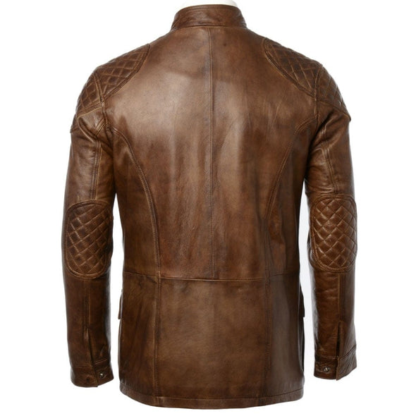 Ashwood Leather 2238 Timber Brown Leather Jacket
