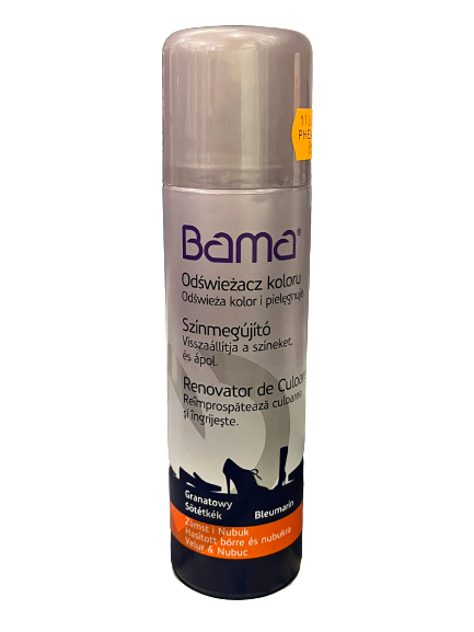 Bama S19 082 Navy Suede/Nubuck Renovator Spray