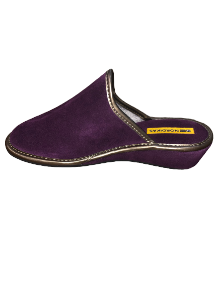 Nordikas 1612 Purple Plush Slippers