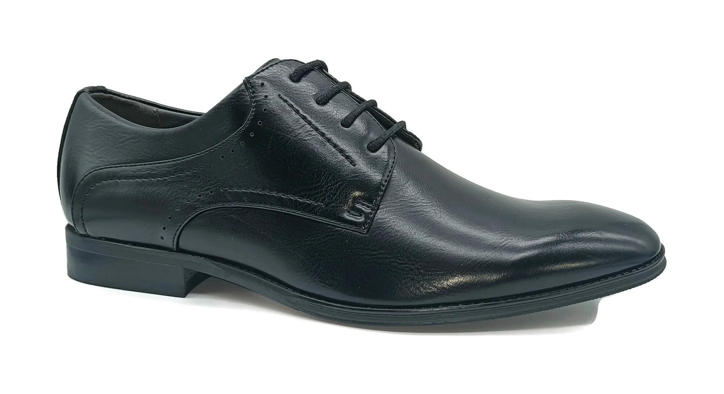 Marcozzi of Venice Stockholm Ash Black Lace Formal Shoes
