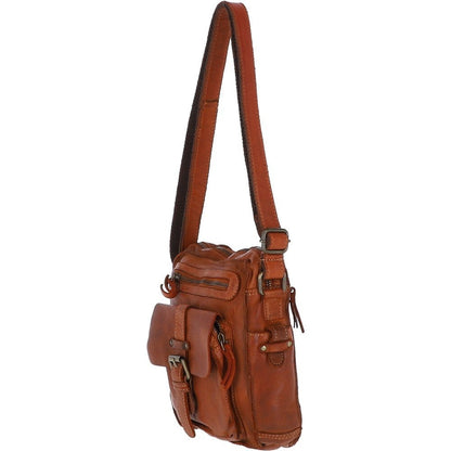 Ashwood Leather Sergio Tan Medium Body Bag