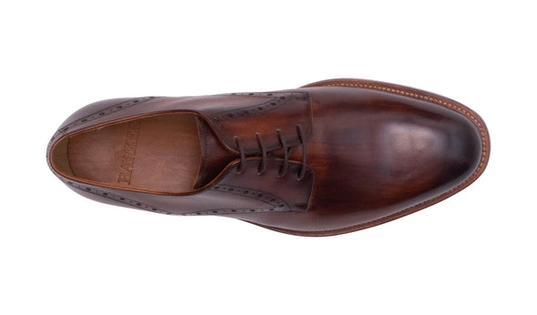 Barker 478436 Trent Hand Brushed Brown Formal Shoes